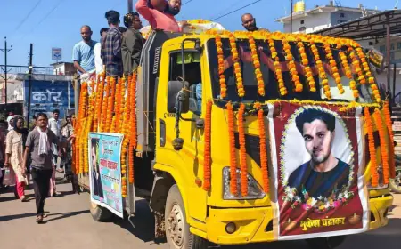 छत्तीसगढ़ मे युवा पत्रकार मुकेश चंद्राकर की हत्या से सोशल मीडिया मे आक्रोश...