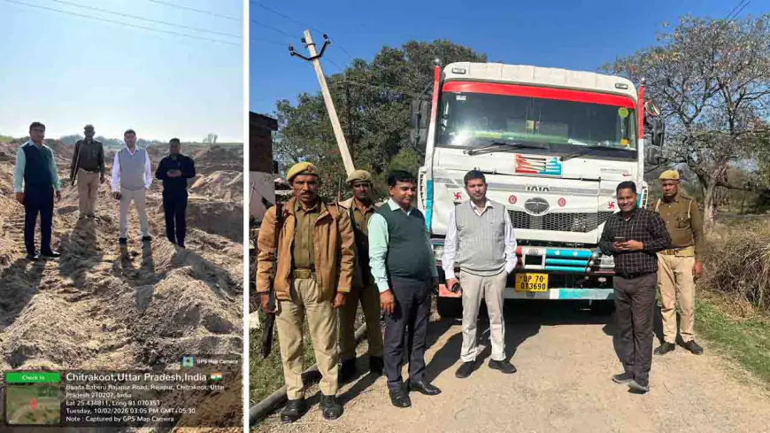 चित्रकूट : सीमांकन से अधिक खनन पर 50 लाख से ज्यादा का जुर्माना