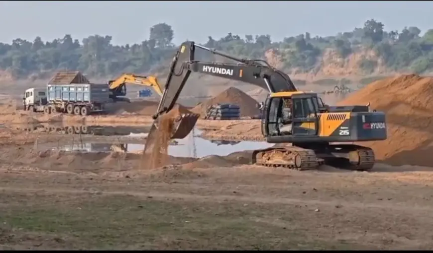 छत्तरपुर के गोयरा (रामपुर घाट) मे यूफोरिया माइंस एंड मिनरल्स का कोलाहल...