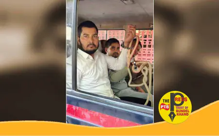 सर्वोच्च न्यायालय की अवमानना करते हुए अधिवक्ता को हथकड़ी लगाकर कोर्ट में किया पेश..