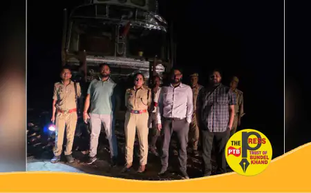 खनिज टास्क फोर्स का बांदा मे अवैध खनन पर एक्शन, टीम ने 23 ओवरलोड वाहन पकड़े...