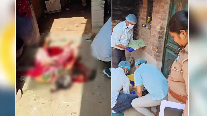 बाँदा : मोबिन शेख ने पत्नी सरिफिया को कुल्हाड़ी से मार गिराया....